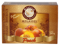 Бестабачная смесь для кальяна SAALAAM MOLASSES 50г персик