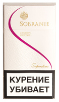 Сигареты SOBRANIE Super Slims White