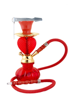 Кальян SUPER HOOKAH 26 см сердце стекло