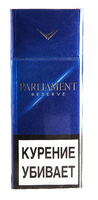 Сигареты PARLIAMENT 100 Reserve Super Slims Смола 4 мг/сиг, Никотин 0,4 мг/сиг, СО 3 мг/сиг.