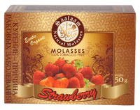 Бестабачная смесь для кальяна SAALAAM MOLASSES 50г клубника