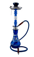 Кальян SUPER HOOKAH 50 см 6640 шахта из гранёного стекла