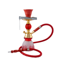 Кальян SUPER HOOKAH 28 см шахта с круглым гранёным стеклом