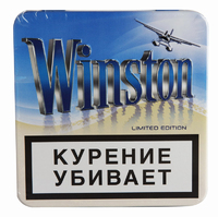 Сигареты WINSTON Blue металлическая коробка