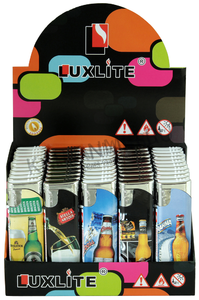 Купить Зажигалка LUXLITE XHD 101 WP BEER-2 пиво