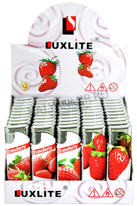 Купить Зажигалка пьезо LUXLITE XHD 101 SWP STRAWBERRY