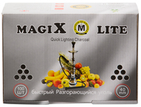 Уголь быстроразжигающийся MAGIX LITE 40 мм