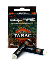 Картриджи SQUARE Табак (Old School Tabac) 4 шт 0% никотина