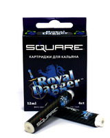 Картриджи SQUARE Ежевика (Royal Dagger) 4 шт 0% никотина