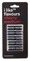 Картомайзер черный I Like Flavour Вишня (Cherry) medium 5 шт