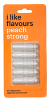 Картомайзер белый I Like Flavour Персик (Peach) strong 5 шт