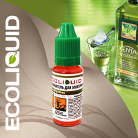 Жидкость для эл. сигарет ECOLIQUID Абцент 2,4 мг 15 мл