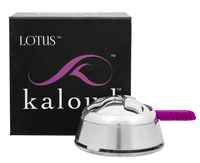 Чаша для угля KALOUD LOTUS оригинал (фиолетовая ручка)