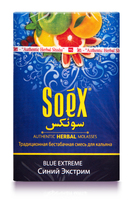 Бестабачная смесь для кальяна SOEX 50 г синий экстрим  (BLUE EXTREME)