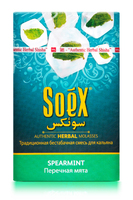 Бестабачная смесь для кальяна SOEX 50 г мята перечная (SPEARMINT)