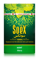 Бестабачная смесь для кальяна SOEX 50 г мята (MINT)