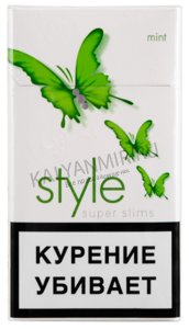 Купить Сигареты STYLE Super Slims mint