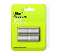 Картомайзер белый I Like Flavour Яблоко (Apple) medium 2 шт