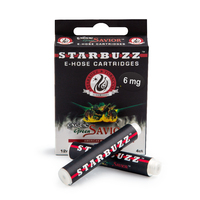 Картриджи STARBUZZ никотин 6мг Спаситель зеленый (Exotic Green Savior) 4 шт