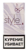 Сигареты STYLE Miniature 3 Ultra Slims