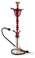 Кальян KHALIL MAAMOON Double Bahrain Ice Chiller Burgundy (дабл бахрейн бордовый) 90 см