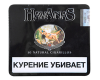 Сигарилла HAVANAS NATURAL ж/п