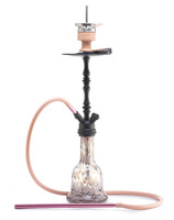 Кальян AMY DELUXE 043 Luxus Shisha 73 см Black-Pink Click (Полный комплект)