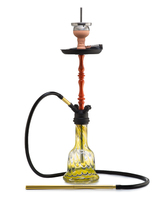 Кальян AMY DELUXE 043 Luxus Shisha 73 см Orange-Gold Click (Полный комплект)