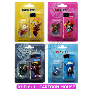 Купить Зажигалки пьезо XHD 8111 TWP CARTOON MOUSE