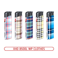 Зажигалки пьезо XHD 8500L WP CLOTHES