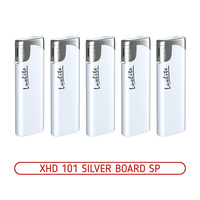 Зажигалки пьезо XHD 101 SILVER BOARD SP