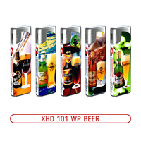 Зажигалки пьезо XHD 101 WP BEER