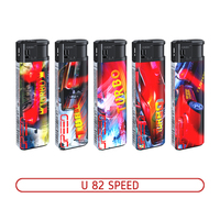 Зажигалки турбо U 82 SPEED (25 шт)