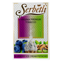 Табак SERBETLI 50 г Blueberry Ice Cream Pistachio (Чернично-Фисташковое Мороженое)