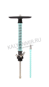 Купить Кальян MAMAY CUSTOMS Coilovers 67 см чёрный - мята (шахта + блюдце + мундштук)