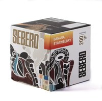 Табак SEBERO 100 г Banana Strawberry (Банан Клубника) 6