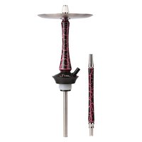 Кальян UNION HOOKAH Sleek 54 см Craguele Pink (Шахта + блюдце + мундштук)