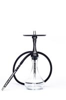 Кальян ALPHA HOOKAH X 48 см Special Series Artist Black Matte (Шахта + Шланг + Мундштук)