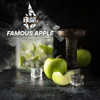 Табак BLACK BURN 100 г Famous Apple (Ледяное Зеленое Яблоко) 17