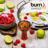 Табак BURN 200 г Kamikaze (Лайм, Малина, Лед)